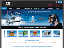 Tablet Screenshot of digitalinstalls.com.au